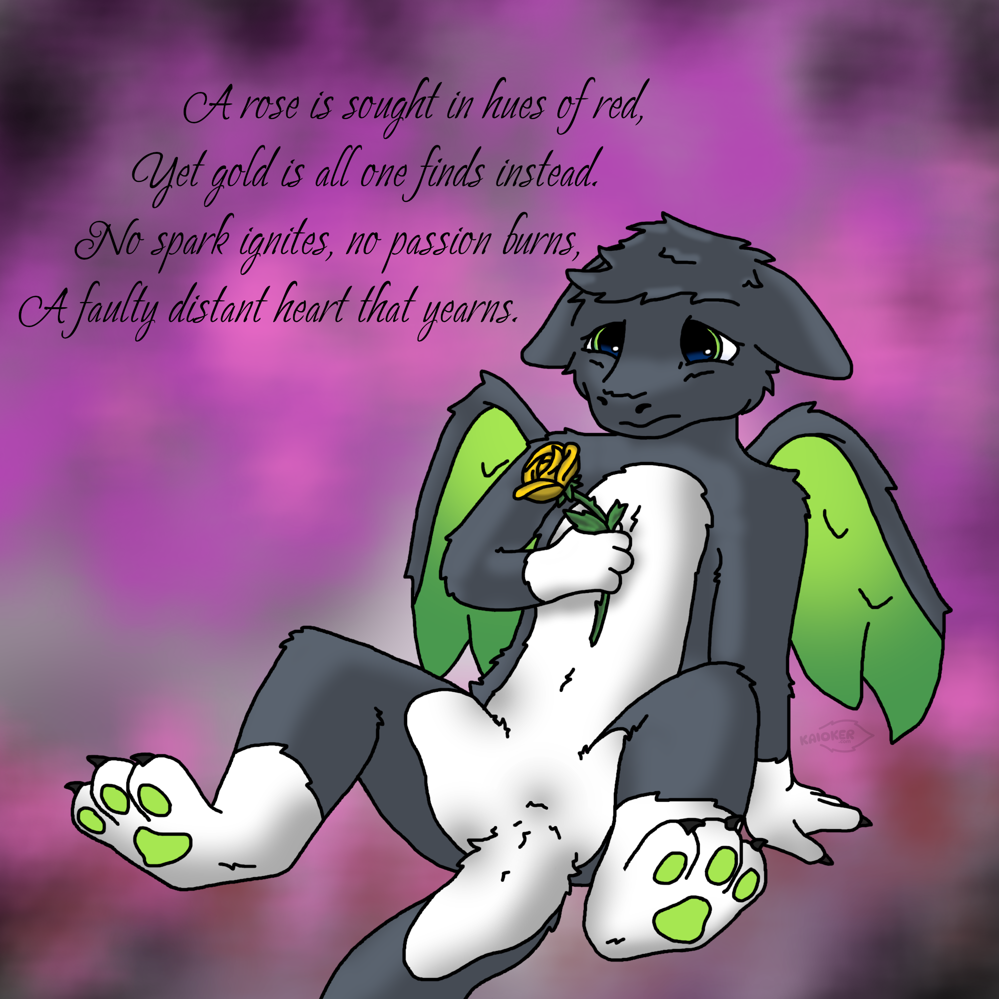 A dragon lost and alone